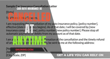 Auto Insurance: Can It Be Cancelled?