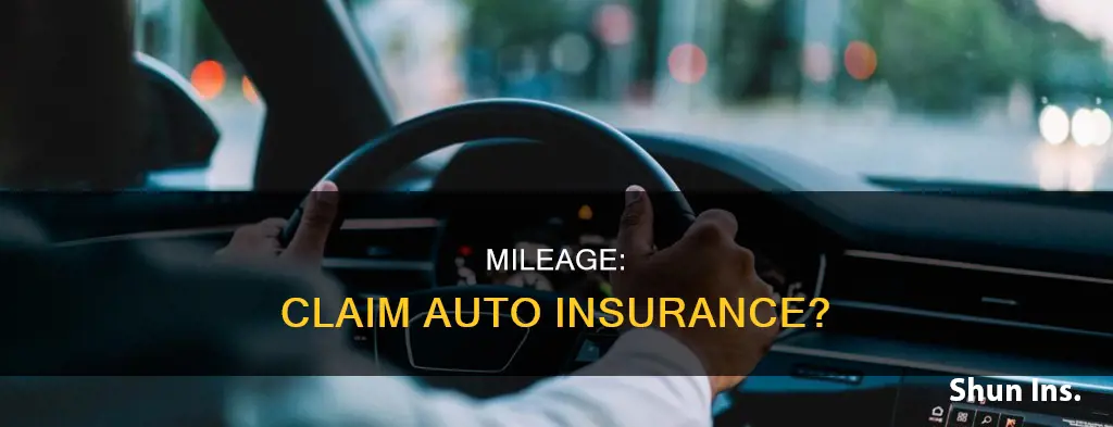 can auto insurance be claimed if using standard mileage