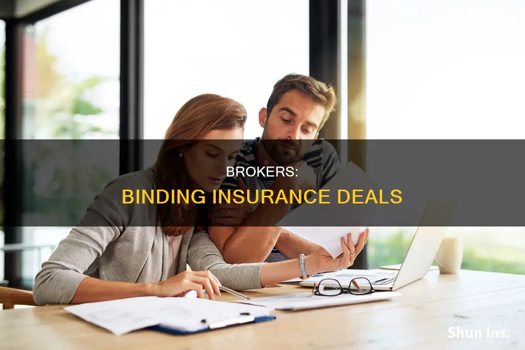 can auto insurance broker bind insurance company