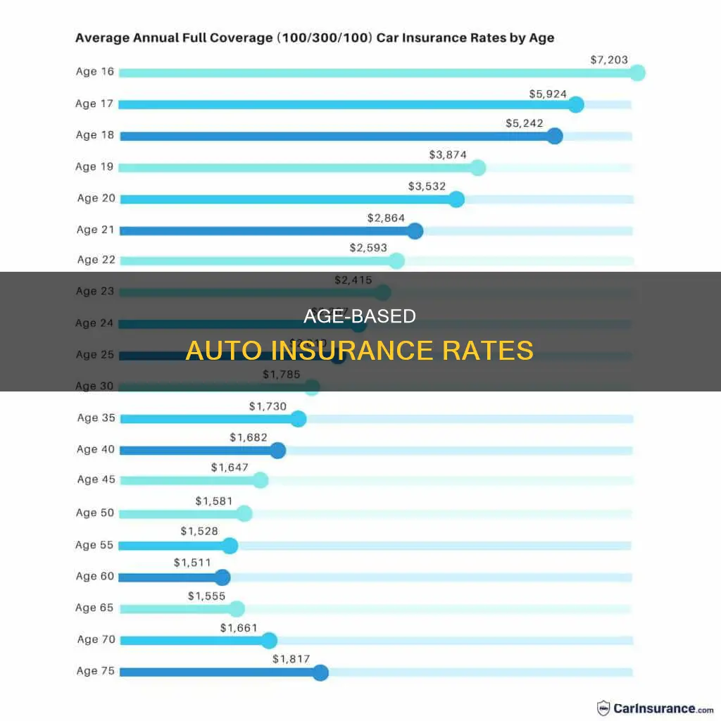 can auto insurance co use your age to determine rates