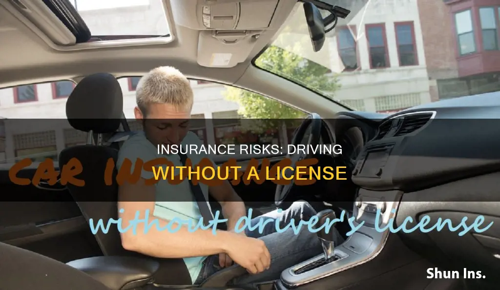 can auto insurance company drop you for driving without license