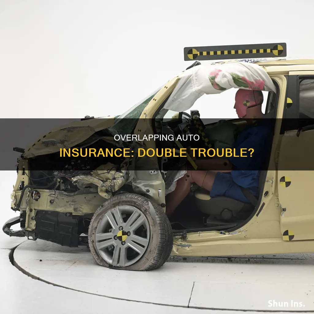 can auto insurance overlap