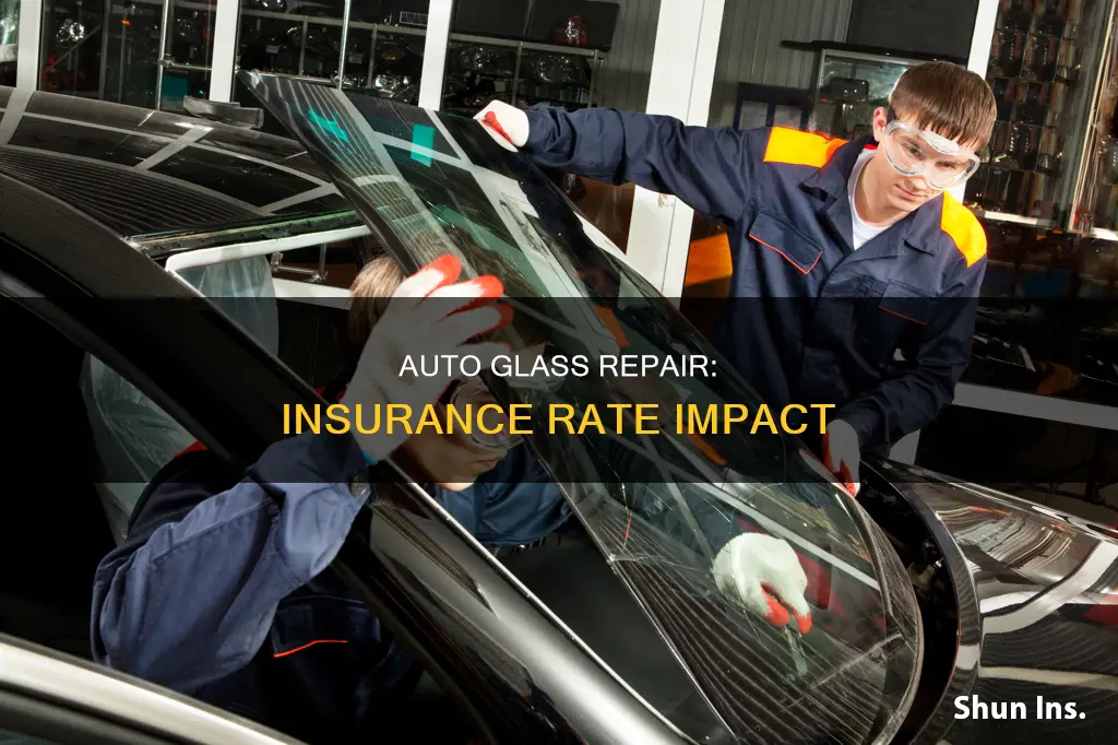 can auto insurance raise your rates over a glass repair