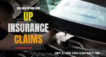 Auto Repair: Insurance Claims Lookup