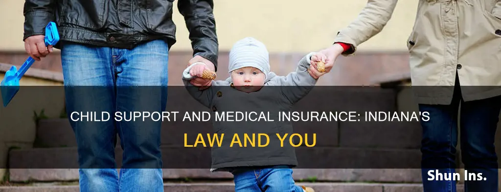 can child support order you to carry medical insurance indiana