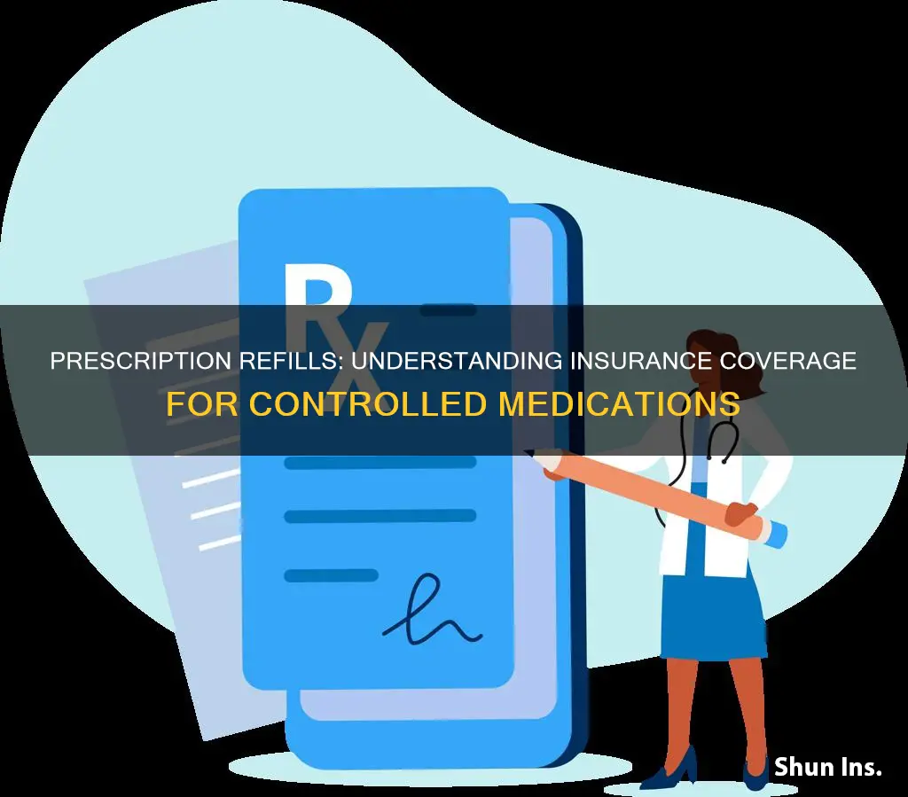 can controlled medications be prescribed for 90 days per insurance