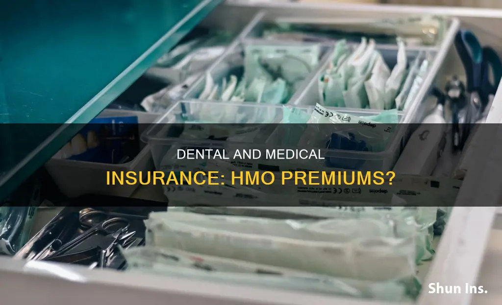 can dental and medical insurance be counted as hmo premiums