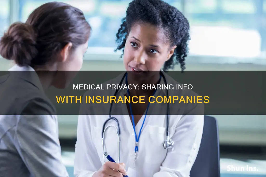 can doctors share medical info with insurance companies