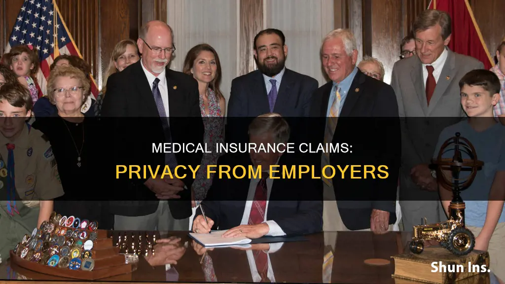 can employers see medical insurance claims