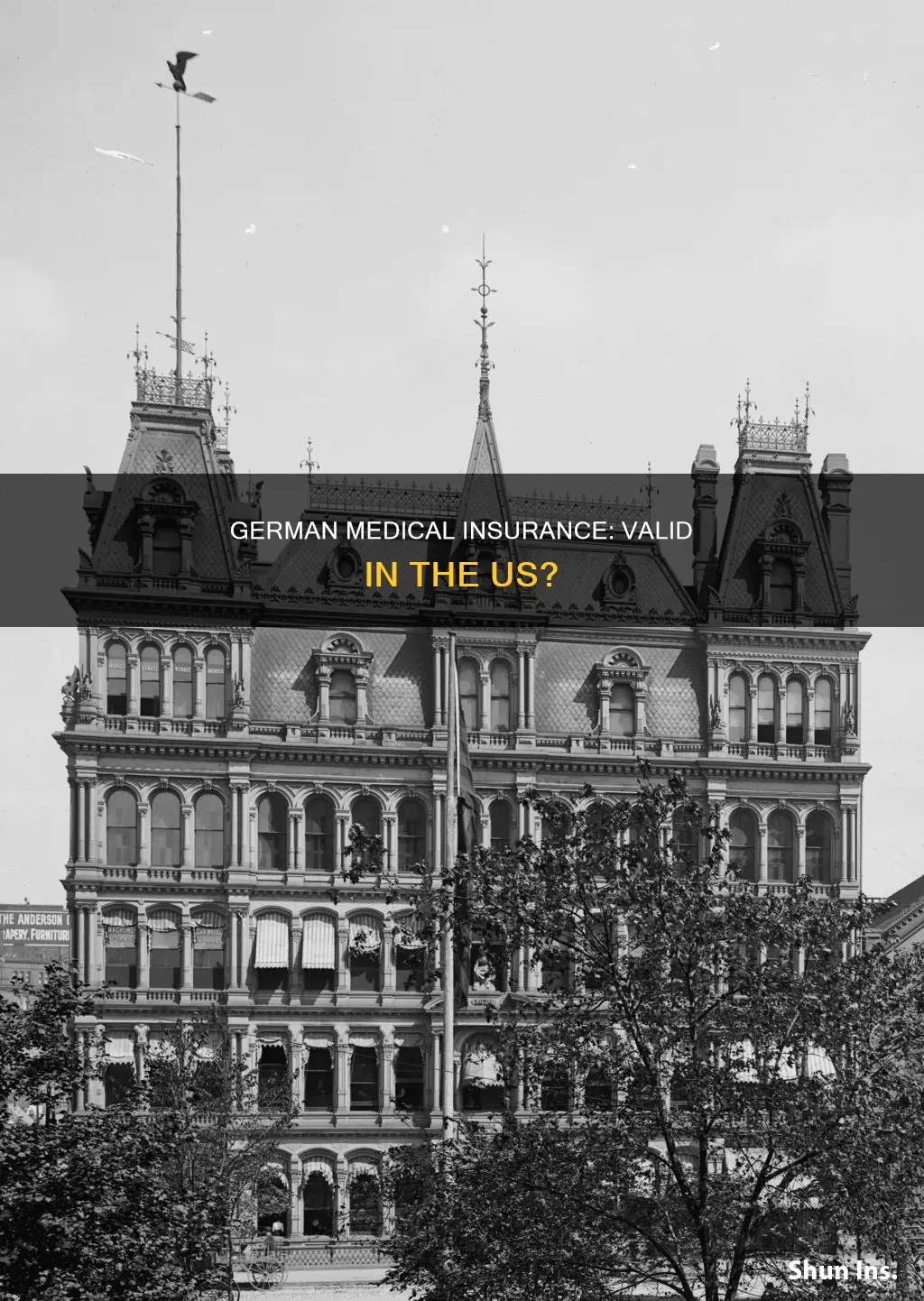 can german medical insurance be used in the united states