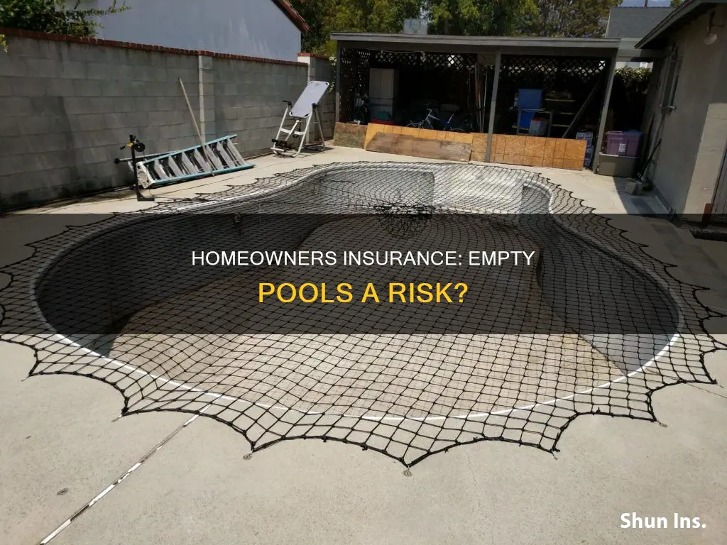 can homeowners insurance drop me if I have empty pool