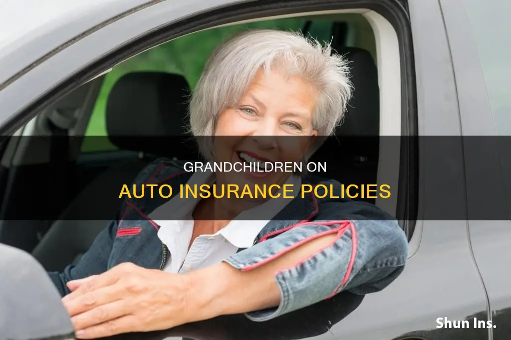 can I be on my grandmothers auto insurance