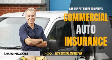 Whose Commercial Auto Insurance Covers Me?