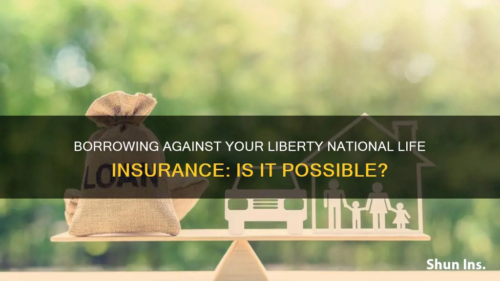 can I borrow against my liberty national life insurance