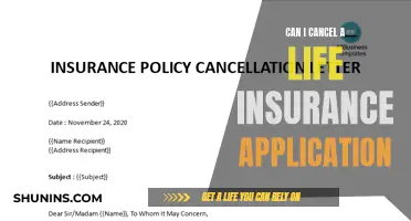 How to Cancel a Life Insurance Application