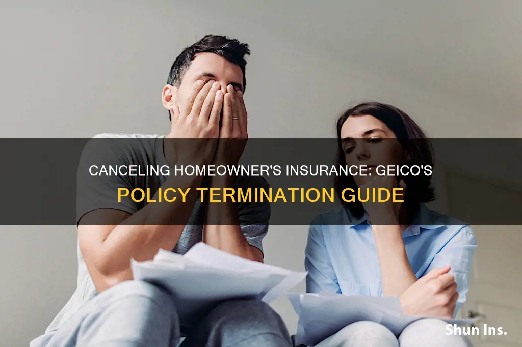 can I cancel insurance anytime homeowner geico