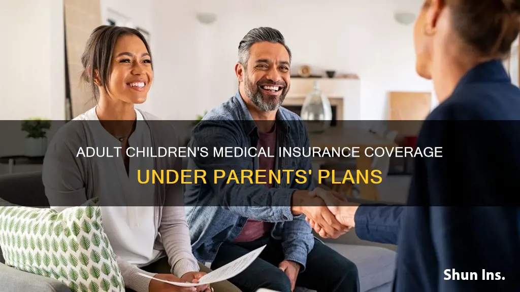 can I carry my adult child on my medical insurance