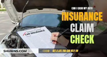 Auto Insurance Claim Check: Cash or Credit?