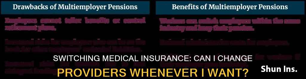 can I change medical insurance companies anytime