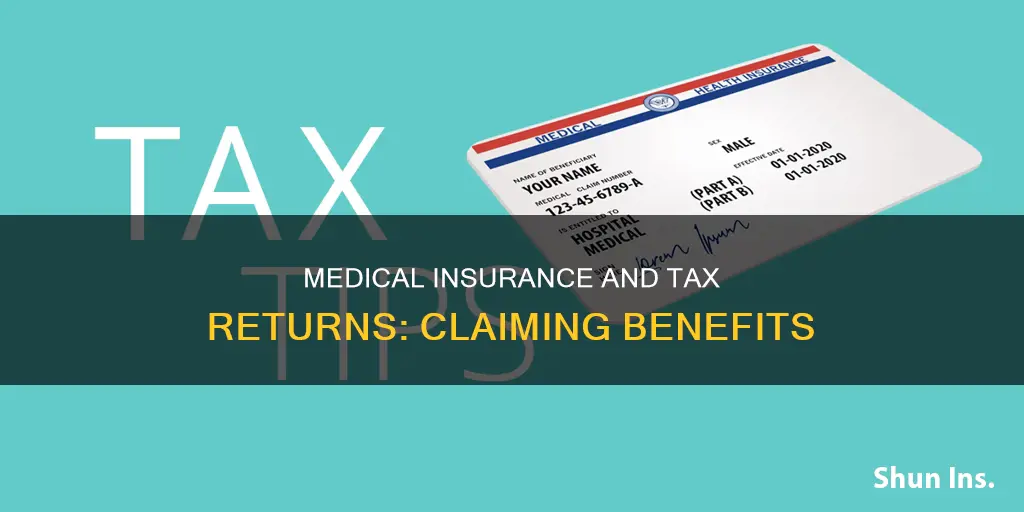 can I claim medical insurance in tax return