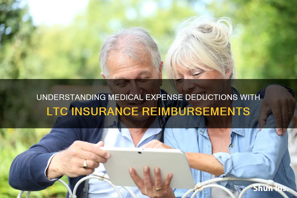 can I deduct reimbursed medical expenses by ltc insurance