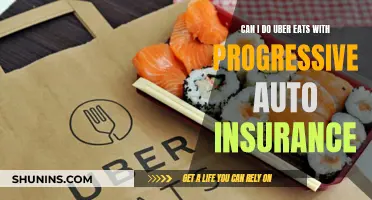 Uber Eats: Progressive Auto Insurance Coverage?