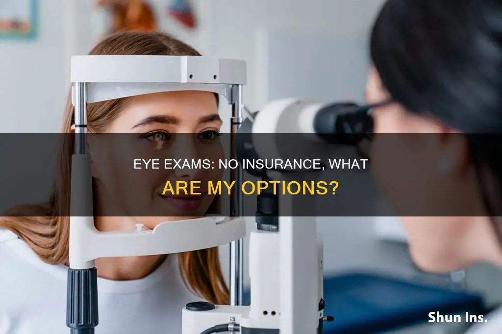 can I get an eye exam without medical insurance