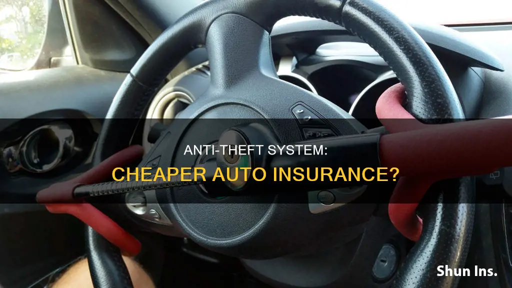 can I get auto insurance discount anti theft system