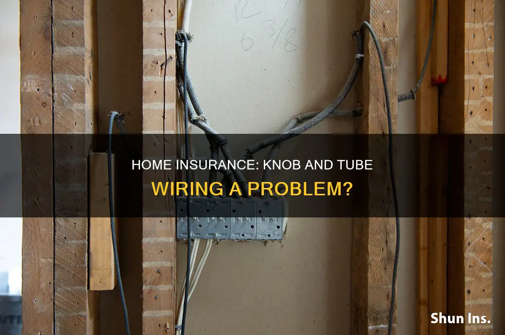 can I get homeowners insurance with knob and tube wiring