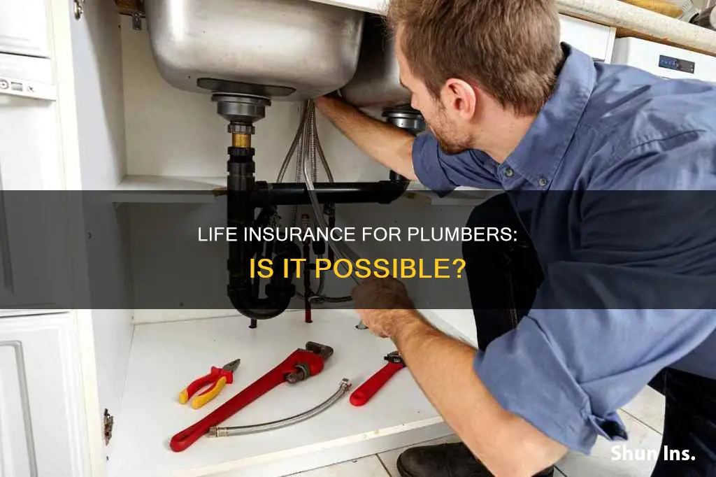 can I get life insurance as a plumber