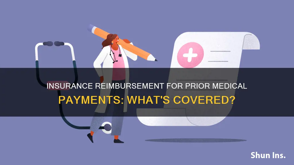 can I get reimbursed from insurance for prior medical payments