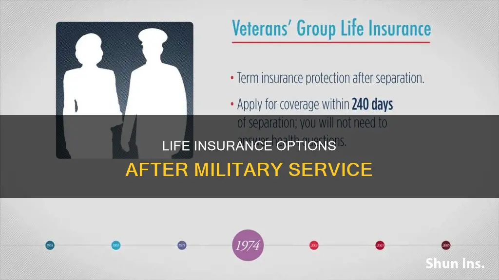 can I get va life insurance years after departure