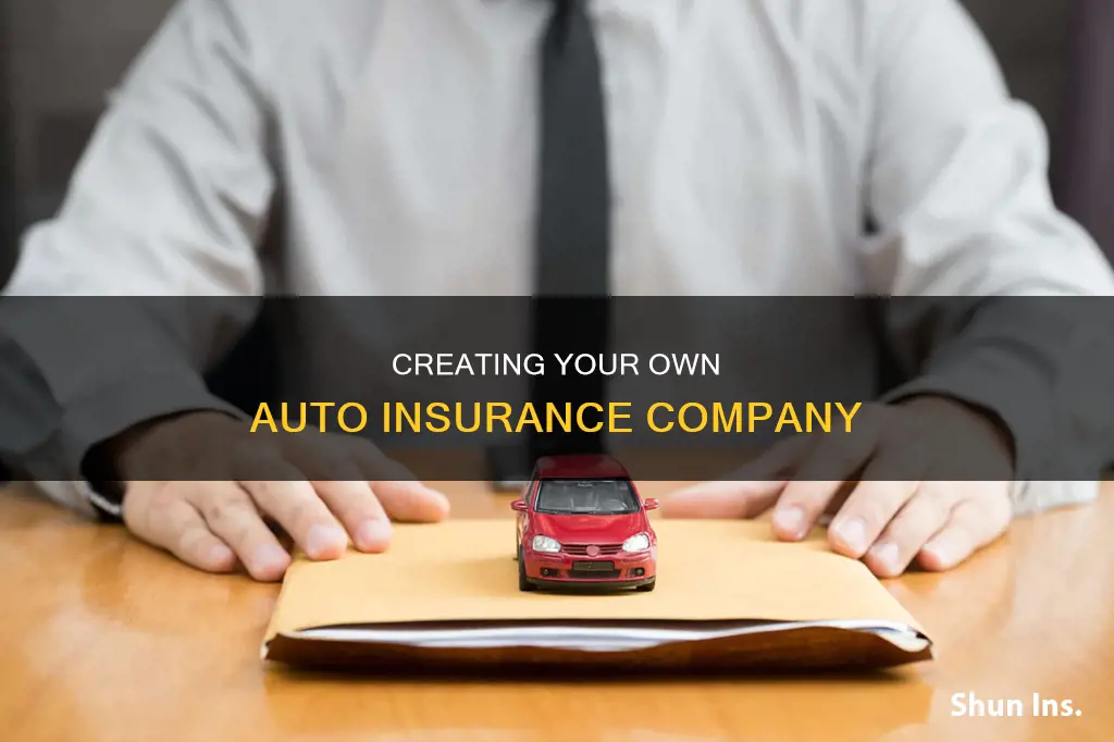 can I make mu own auto insurance company