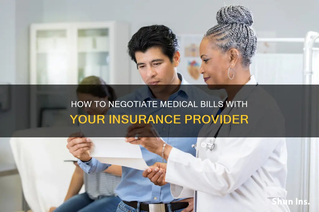 can I negotiate with my insurance medical