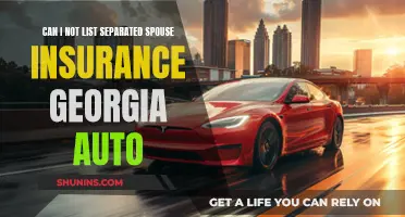 Spouse Insurance: Auto Exclusion in Georgia