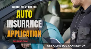 Ticket Troubles: Auto Insurance Application Woes