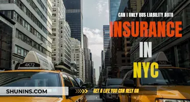 Liability Auto Insurance: NYC's Bus-Only Option