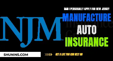 Applying for New Jersey Manufacturer Auto Insurance