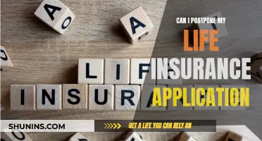 How to Press Pause on Your Life Insurance Application