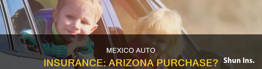 can I purchase mexico auto insurance in why arizona