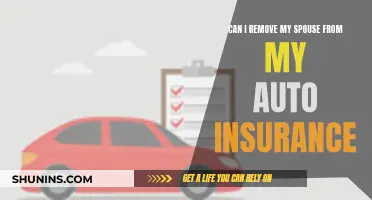 Removing Spouse from Auto Insurance