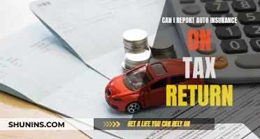 Auto Insurance: Tax Return Claims