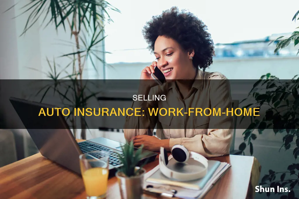 can I sell auto insurance from home