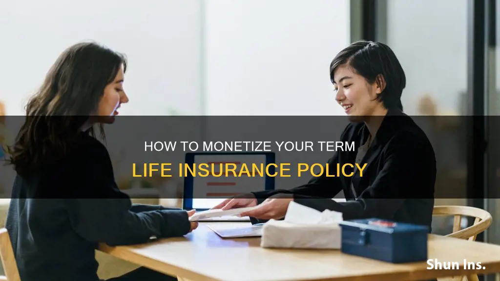 can I sell my term life insurance