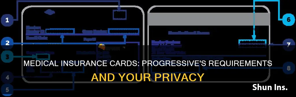 can I send my medical insurance card to progressive