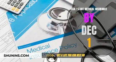 Last-Minute Medical Insurance: Can I Start by Dec 1?