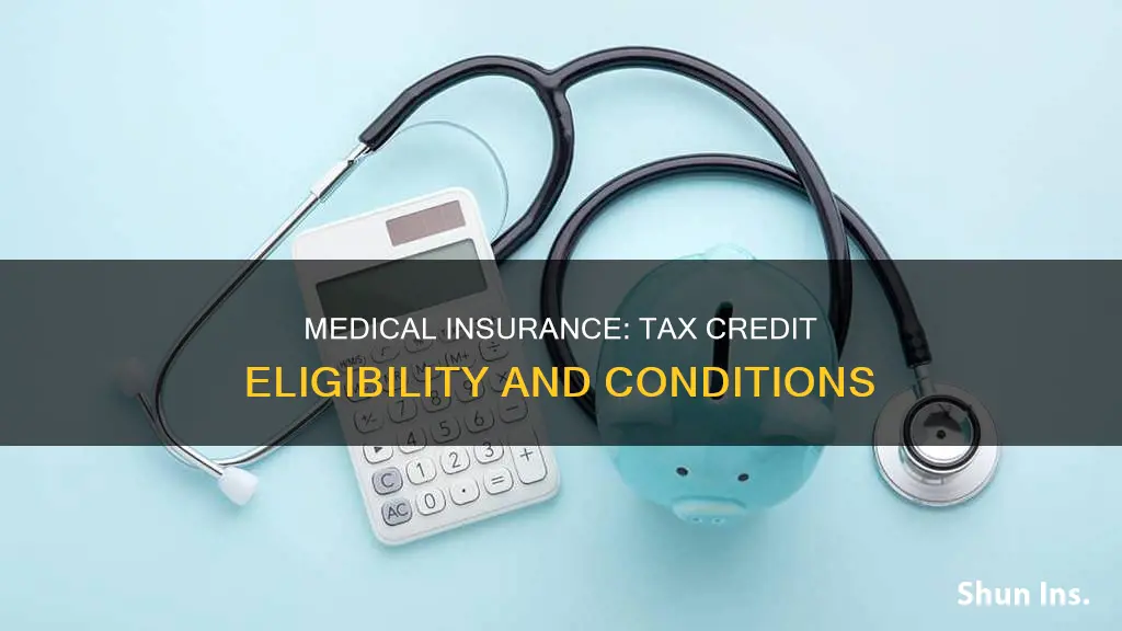 can I take a tax credit for company medical insurance