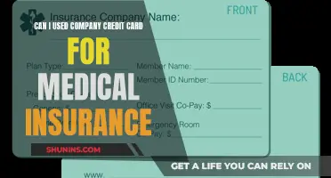 Using Company Credit Cards for Medical Insurance: Is It Possible?