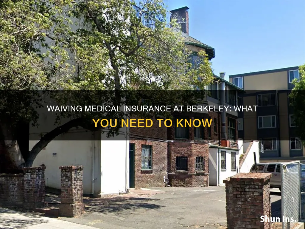 can I waive medical insurance at berkeley