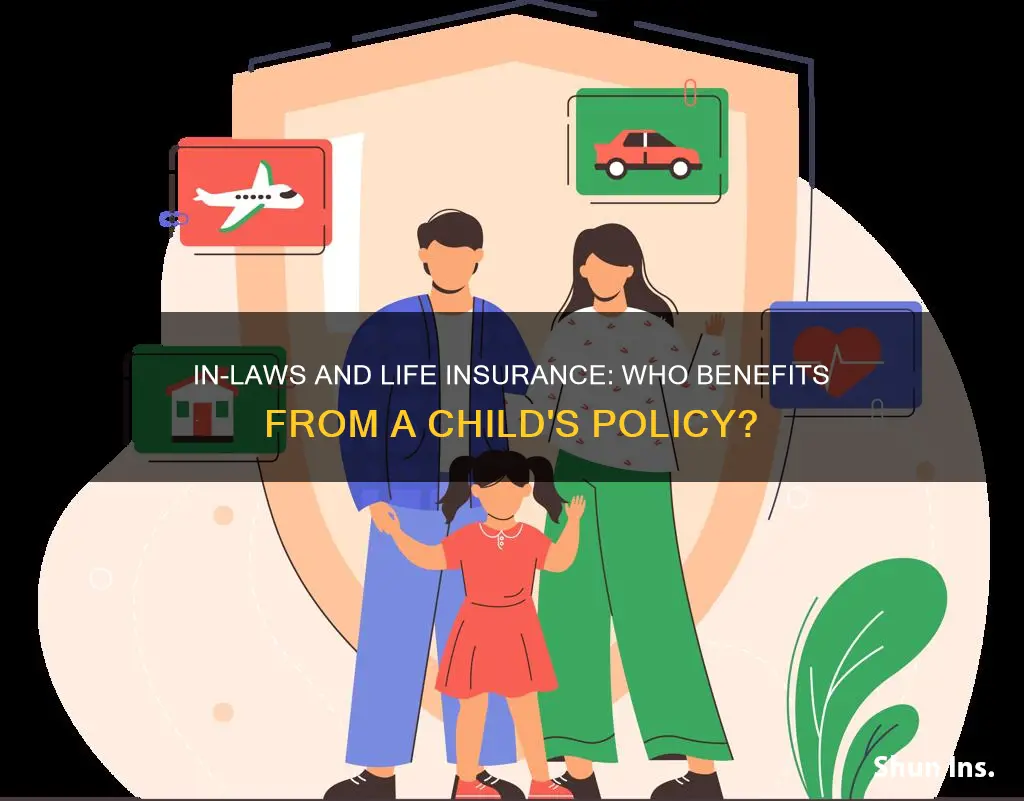 can in-laws have life insurance on married child